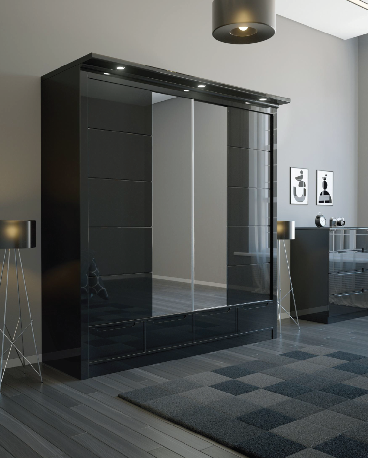 202 Wardrobe with LED