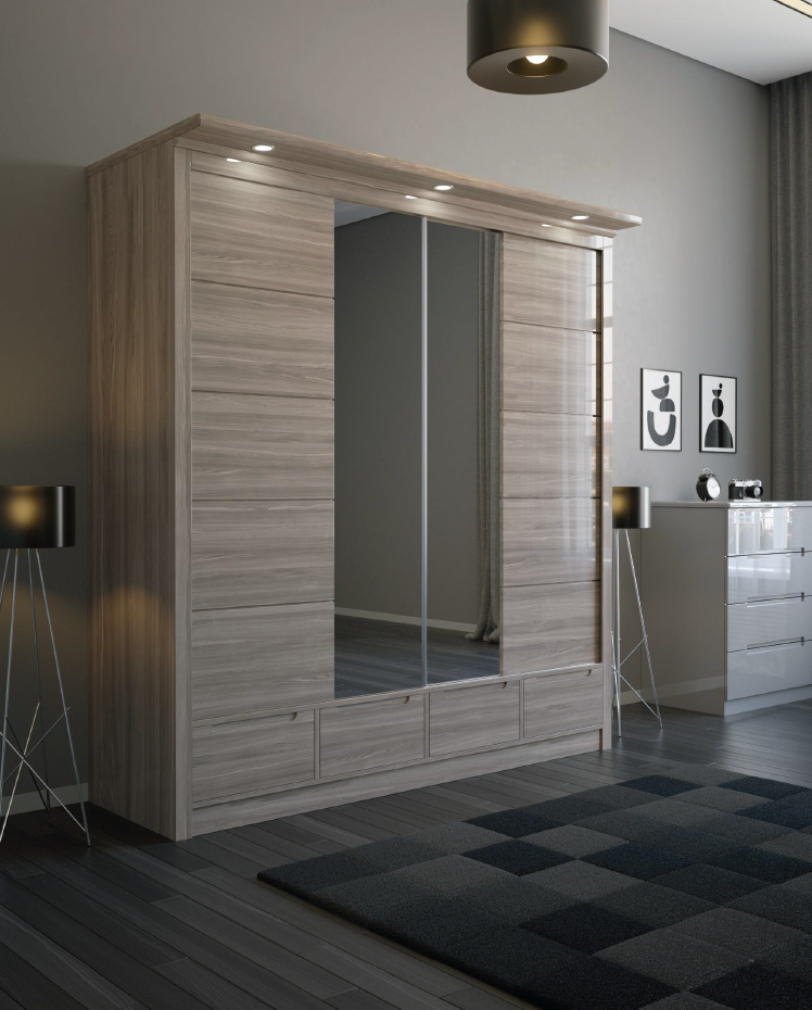 202 Wardrobe with LED