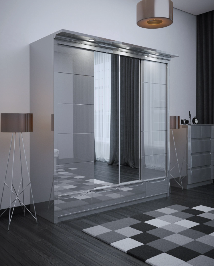 202 Wardrobe with LED