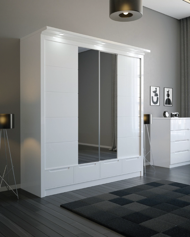 202 Wardrobe with LED