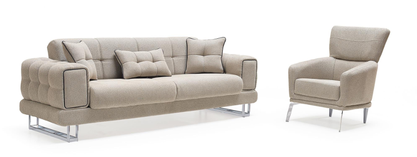 Rose Sofa Set – Elegant 1, Seater Sofas Home Premier - Main Image