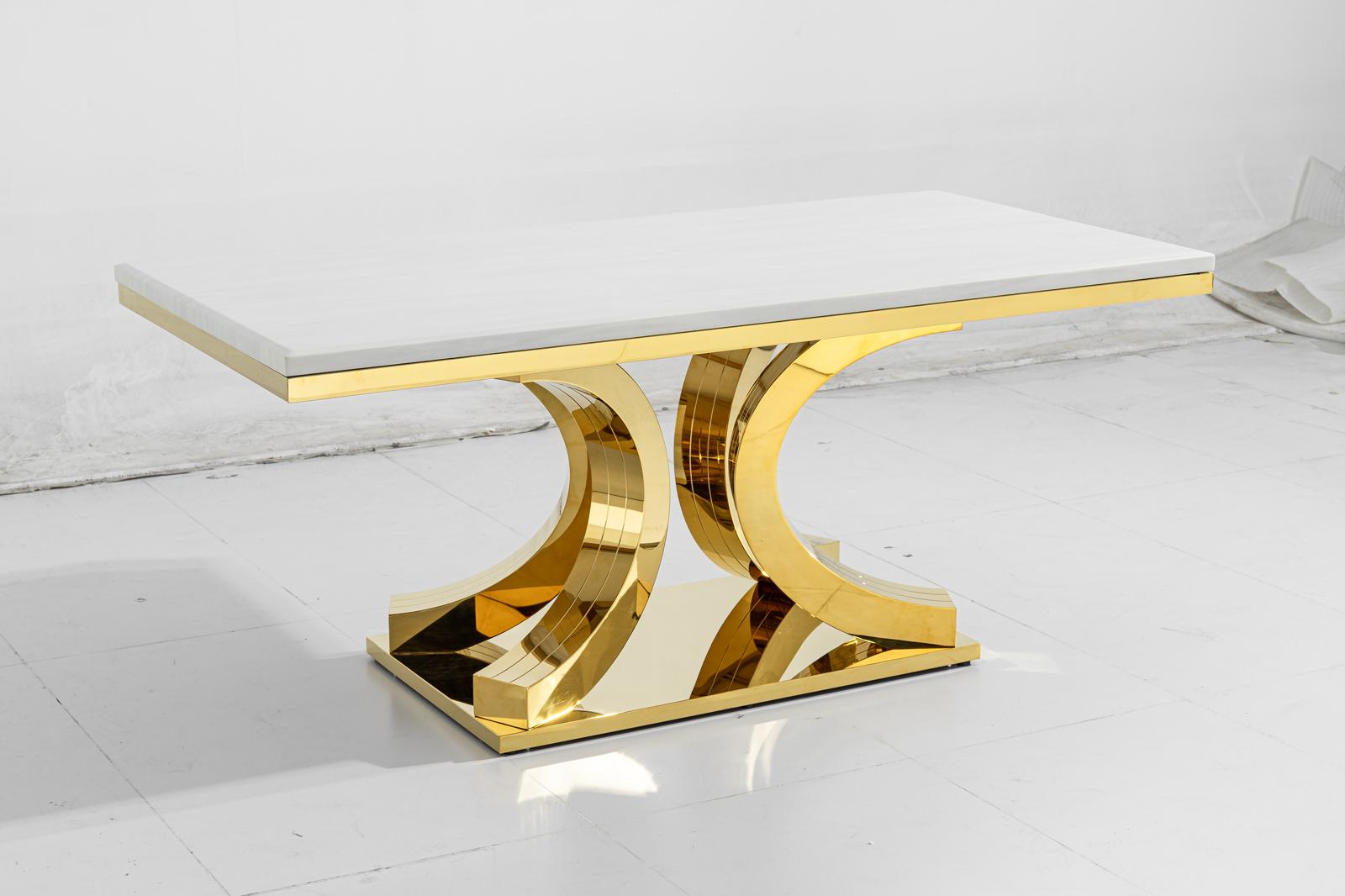 Aura Marble Dining Table with Flora Chairs