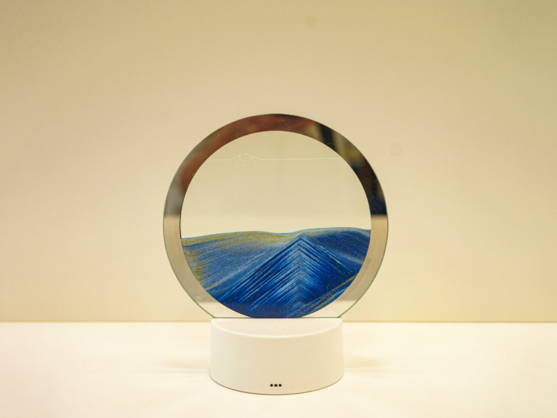 Round Sand Lighting Frame