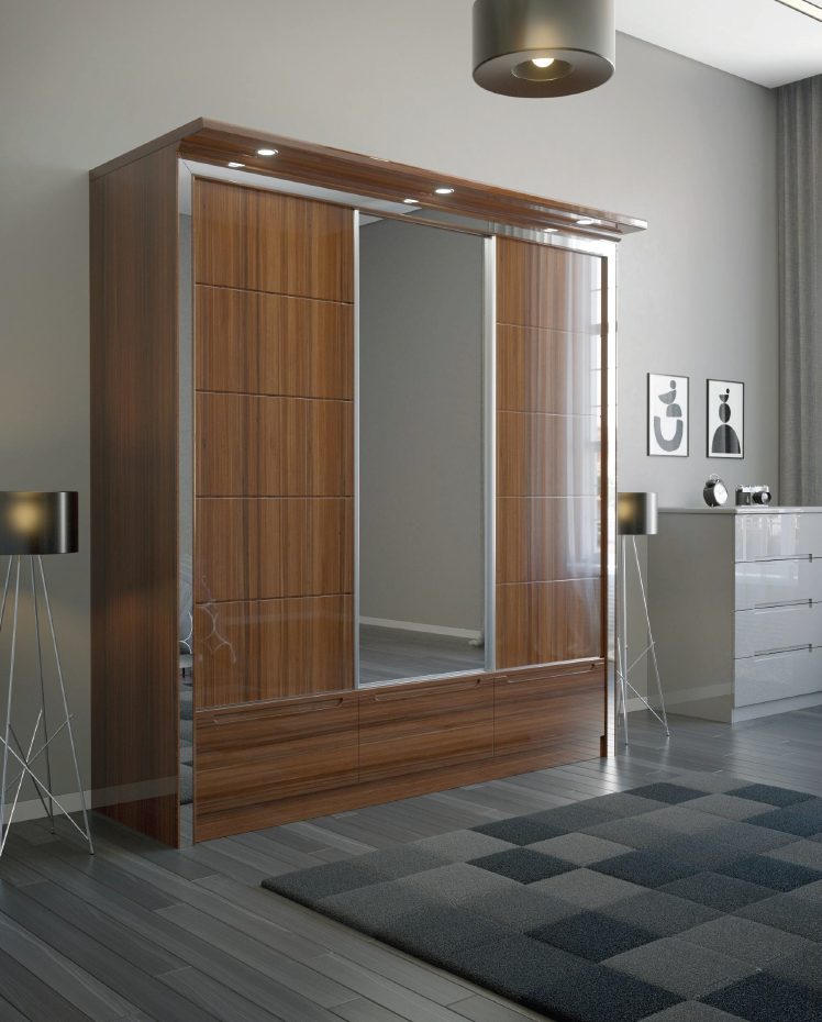 W01 Wardrobe with LED